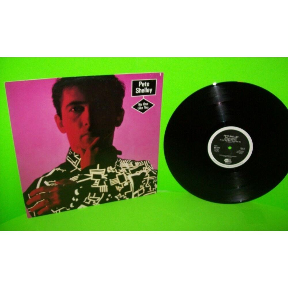 PETE SHELLEY No One Like You 1983 Vinyl 12" Record Synth-Pop Post Buzzcocks EX